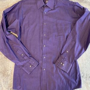 Van Heusen Chambray Fitted dress shirt